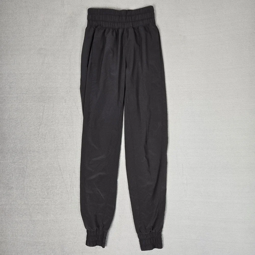 Lululemon Freshly Jogger Pants Women 2 Black Athletic Gym Athleisure Stretch 29